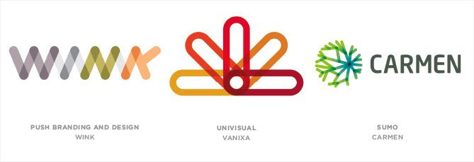 Tendencia en diseño de logotipos: Enlaces